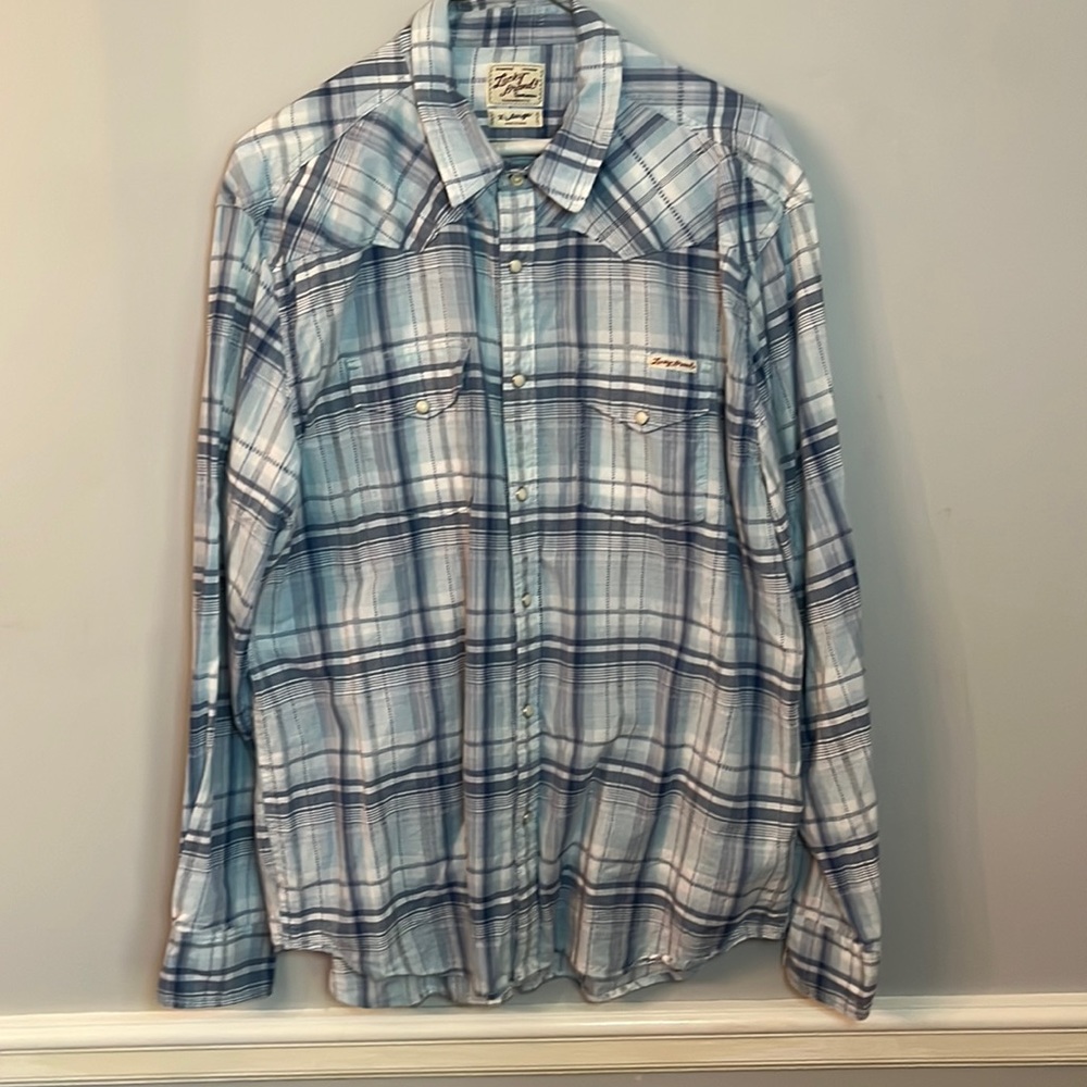 Distinctive Western Lucky Brand Sportwear Dressing Shirt